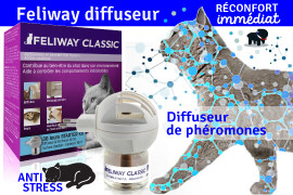 Recharge Feliway Classic Pour 1 Mois - Anxiété-Comportement-Stress