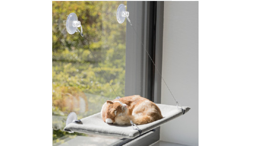 Comment installer le hamac ventouse sur une fenêtre ?