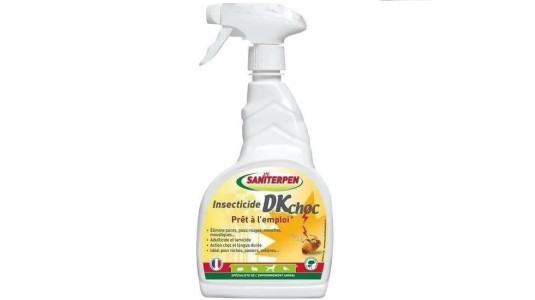 Comment utiliser Saniterpen insecticide Dk choc ?
