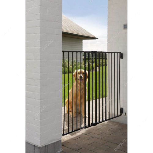 Barrière pour chiens Wally, réglable, 67-108x55x32cm