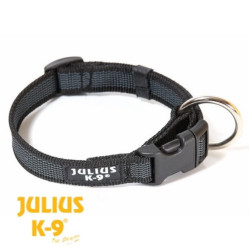 Collier Julius k9 color gray noir
