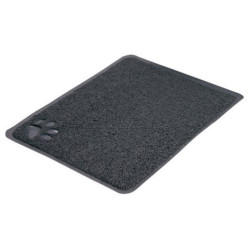 Tapis antidérapant pour bac à litière