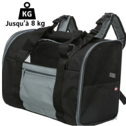 Sac à dos pour transporter chien et chat Connor gris : 8 kg max