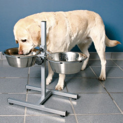 Support gamelle double Large