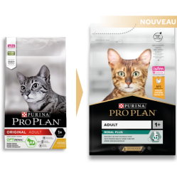 Adult OptiRenal Poulet, Croquettes rénales chat