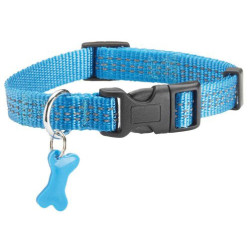 Collier petit et gros chien, chiot Safe bleu