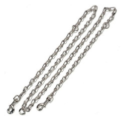 Chaîne d'attache acier 2,5 mètres