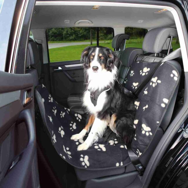 Couverture pour chien pour siège arrière, couverture de voiture