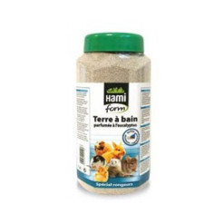 Terre à bain hamster Hami Form eucalyptus