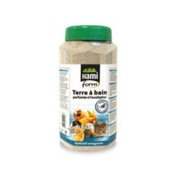 Terre à bain hamster Hami Form eucalyptus