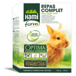 Granulé complet Lapin nain Optima 900 g