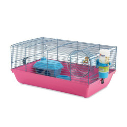 Cage petit rongeur Martha bleu fuchsia