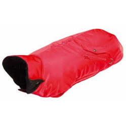 Manteau Simply polaire rouge