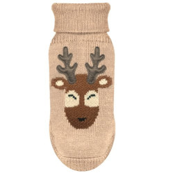 Pull Rudolph gris