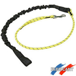 Laisse amortie Easy run Jaune 