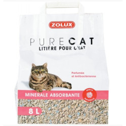 Litière chat Pure Cat minérale absorbante 