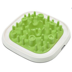 Gamelle anti glouton PET ENIGMA Large vert