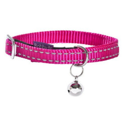 Collier chat rose Safe anti étranglement