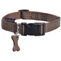 Collier chien Safe marron
