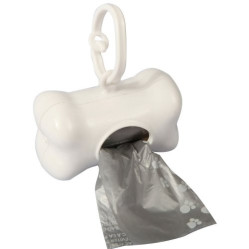 Distributeur ramasse crottes Wouapy net blanc