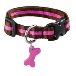 Collier Arlequin marron