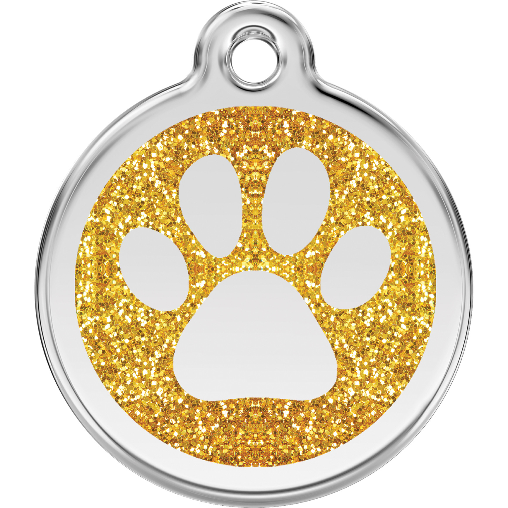 Médaille chien & chat dorée - Avec motif(s) - Mameez