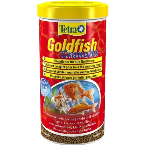 Goldfish poissons rouges granulés