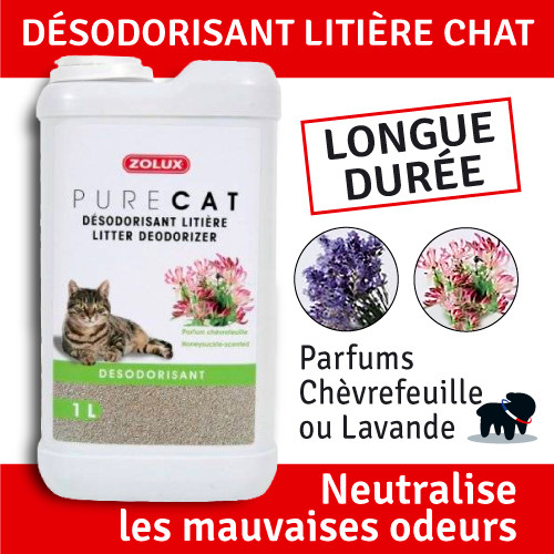 Animalerie pour chat : Absorbeur d'odeur de litière