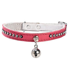 Collier chat Eclat rose