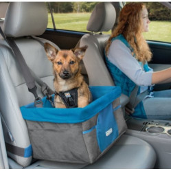 Siège de voiture Booster Heather bleu