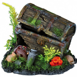 Décor aquarium coffre au trésor