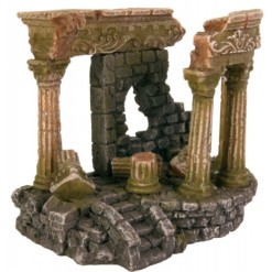 Décor aquarium ruine romaine 13cm