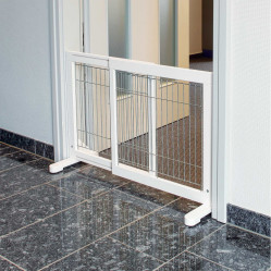Barrière de sécurité blanc chiot