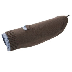 Pull Louvre marron