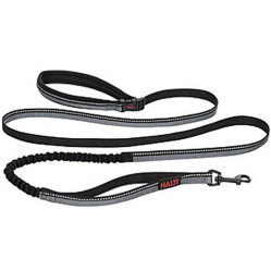 Laisse anti traction : garantie efficace Halti All In One noire