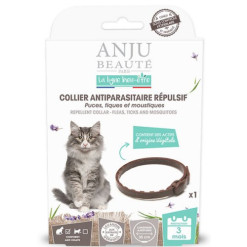 Collier antiparasitaire répulsif chat