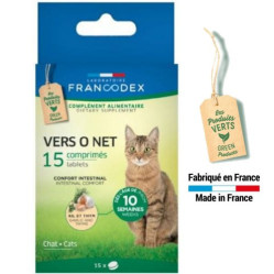 Vers O Net comprimés chat