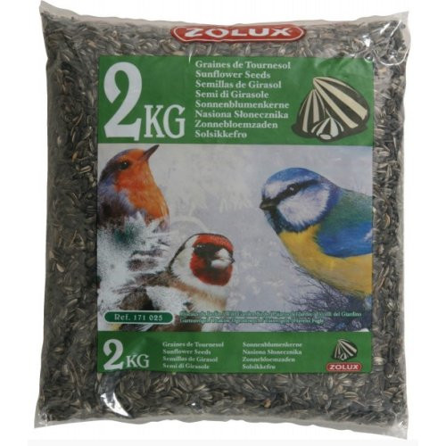 Zolux - Graines de tournesol pour oiseaux du jardin 5 kg - Alimentation  pour oiseaux du ciel - Rue du Commerce