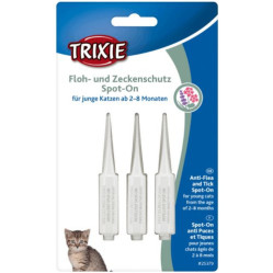 Pipettes anti tique et anti puce chaton