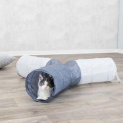 Triple tunnel de jeu nylon pour chat, extérieur