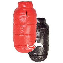 Manteau Oggy réversible rouge