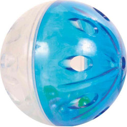 Set de 4 balles en plastique à hochet
