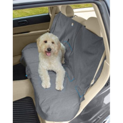Protection banquette arrière voiture Heather gris 