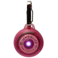Pendentif lumineux Roglite rose