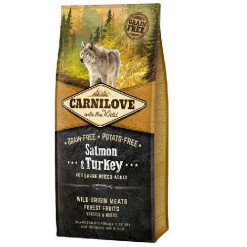 Croquettes Carnilove Large Saumon & Dinde