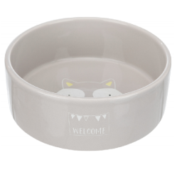 Gamelle Loup en céramique pour chiot