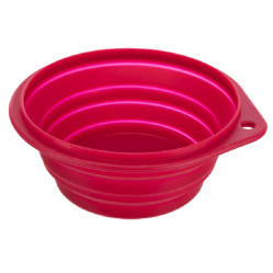 Gamelle de voyage silicone pour chien