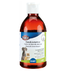 Huile de foie de morue pour chien et chat 