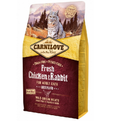 Croquettes Sans céréales Poulet&Lapin 