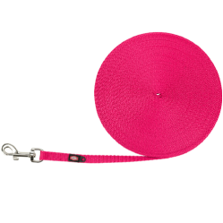 Laisse à Pister pour Chien Fushia